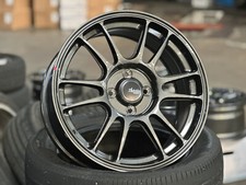 New 16x7J Advanti AMEROS Flow Formed 4x100 HONDA TOYOTA MAZDA KIA GREY (4 WHEEL)