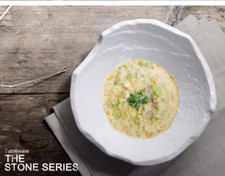 Set of 4 Stone Shape Plate