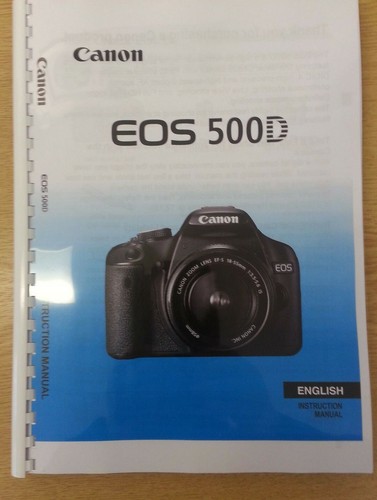 Canon eos 500d full user - full,