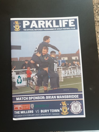 Aveley bury town 5th - bury, town,