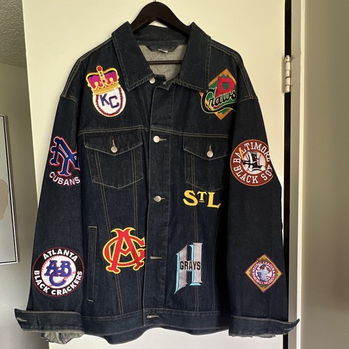 Men denim jacket - denim,
