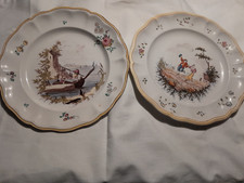  Veuve Perrin (Marseille 1748-1803) marked plate plus one without VP mark