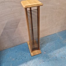 Pine Single Column CD Rack - Great For Upcycling - Plant Holder etc - (#480)