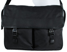 PRADA Black Tessuto Nylon &
