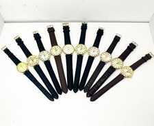 Job Lot of 10 Men’s Analogue Watches: New, Surplus/Storage, new batteries