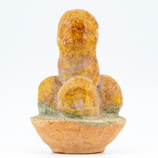 Antique Chinese Tang Dynasty Ceramic Sancai Glaze Miniature Ceramic Early Period