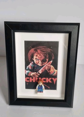 Lego chucky minifigure display - minifigure,