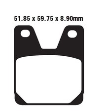 EBC brake pads brake pads type