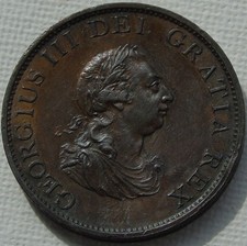 1799 King George III Copper