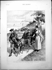 Old Queen Pony Carriage Osborne Fighting Manipur Burma Regiments 1891 19th