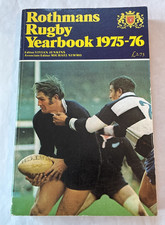 Rothmans Rugby Yearbook 1975-76 Edited by Vivian Jenkins