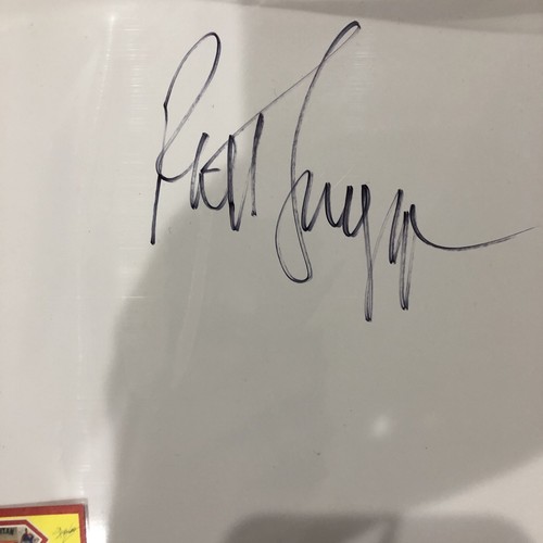 Patrick swayze signature on - signature,