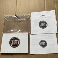 FIAT DOBLO OWNERS PACK / HANDBOOK / MANUAL + WALLET 2015~2022 (2018)