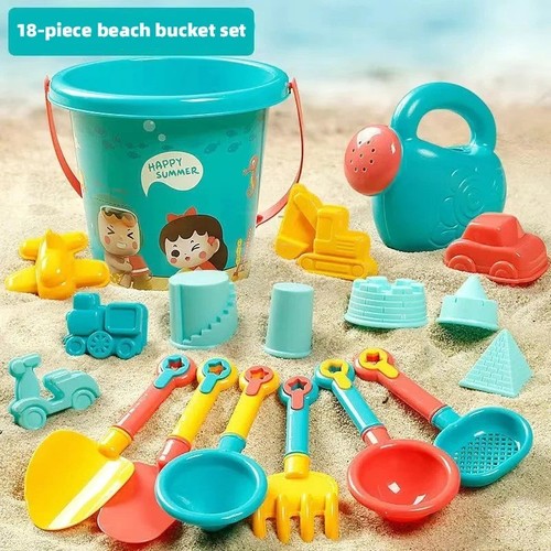 Children beach bucket and - beach,