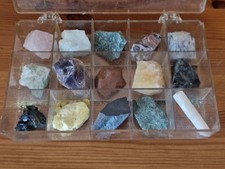 Crystals Set Rough Gemstones