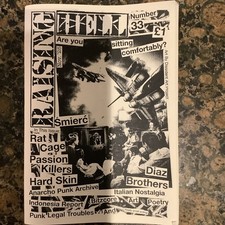 RAISING HELL PUNK FANZINE -