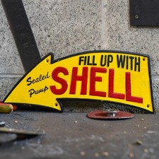 Shell Arrow Vintage Style