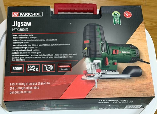 Parkside jigsaw 800w corded - parkside,