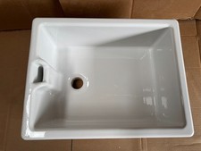 NEW UNUSED Whitebirk Belfast White Ceramic Kitchen Sink Basin Shaws AX02