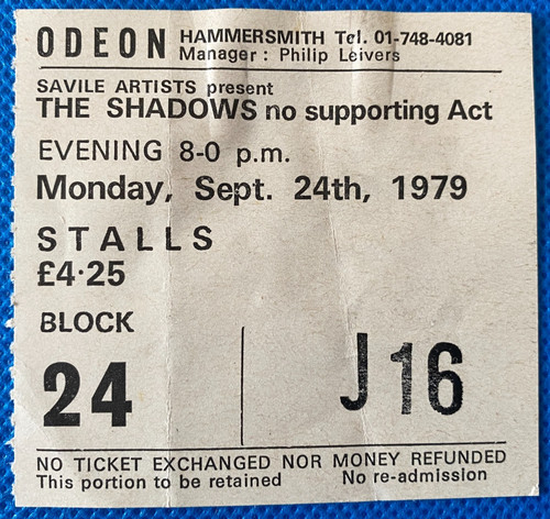 The shadows monday 24th - the,