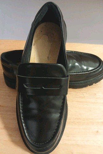 Zara black leather - zara,