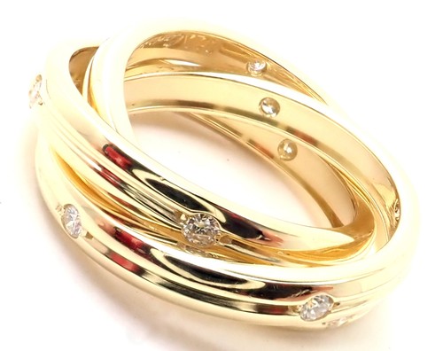 Authentic cartier 18k - cartier, yellow