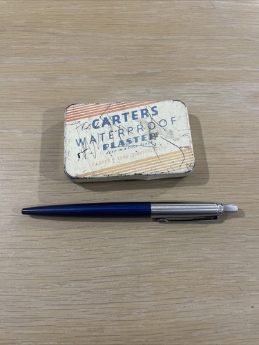 Vintage tin carters - tin.,