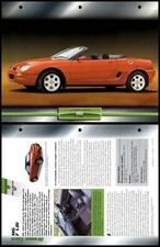 MG F1.8i - 1995 - Convertibles - Atlas Dream Cars Fact File Card
