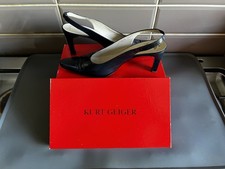 Kurt Geiger Blue Court Slingbacks Shoes