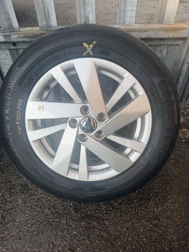 Volkswagen polo alloy - volkswagen, wheel