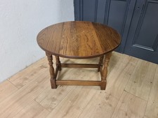 Vintage Oak Drop Leaf Coffee Table