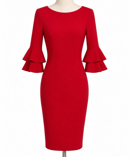 Jessica wright red sheath - wright,