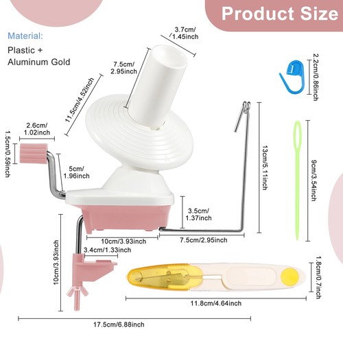 Wool winder abs - abs, spinner
