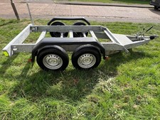 Twin Wheel Western Trailer. New Tyres New Led Light Board. 1500kg Each Axel