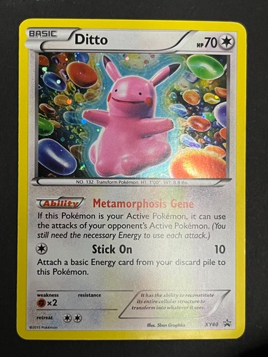 Ditto xy40 promo black star - ditto,