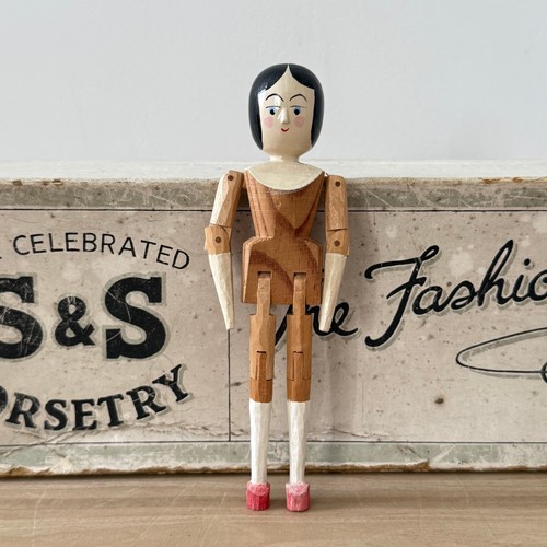 Eric horne wooden doll peg - eric,