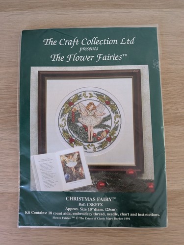 Cross stitch kit - cross, christmas