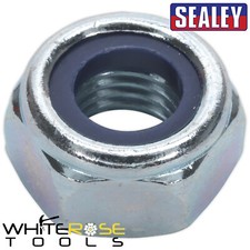 Sealey Nylon Locknut M10 Zinc