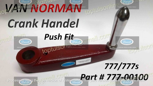 Van norman 777 s - 777, &