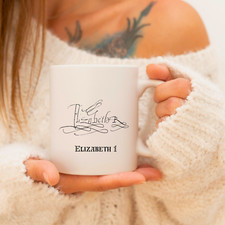 Elizabeth the First Signature