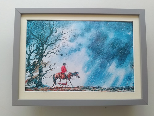 Norman thelwell hunting print - norman,