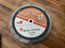 VJT  305mm Cutoff Saw A24RBF Metal Cutting Disc Job Lot of 5 Blades