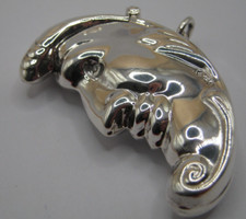 Unusual Sterling Silver Man In