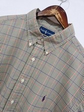 RALPH LAUREN Multicoloured Checked Shirt 2XL 3XL XXL XXXL RRP £129