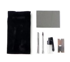Piece snuff kit mirror straw - piece,