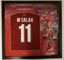 Signed And Framed Mo Salah