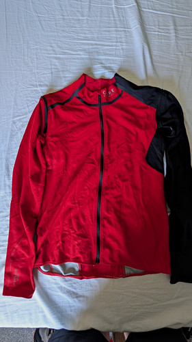 Gore men red black l - gore,