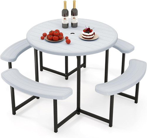 Round picnic table - 37”,