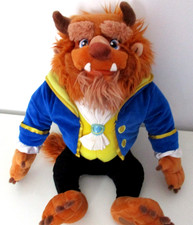 Disney Store Beast Soft Toy Plush Beauty And The Beast  Large 16”