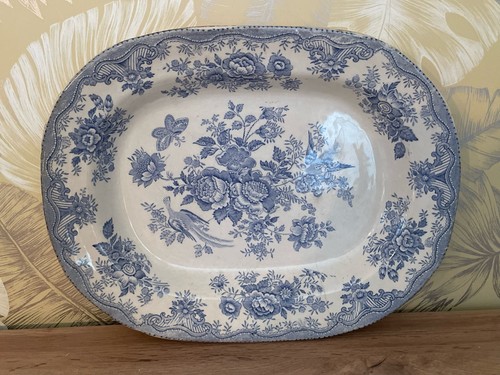 Antique asiatic pheasants blue - pheasants,
